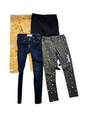 Girls Mixed Brand Leggings & Jeans Lot, Size 10